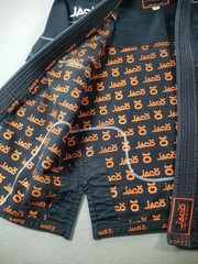 Jaco Jiu Jitsu Hybrid Performance Gi Jacket BJJ JIU JITSU Black A1 Embroidered