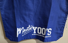 Adult VISION Taekwondo Gi Uniform Size 4/180, Blue – Master Yoo Patches, Korea