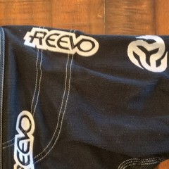 Reevo Black Jiu-Jitsu BJJ Gi Uniform Jacket & Pants Adult Unisex Size A2
