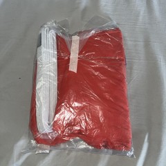 Martial Arts Karate Uniform Gladiator Middleweight Red/ White Belt Size 5