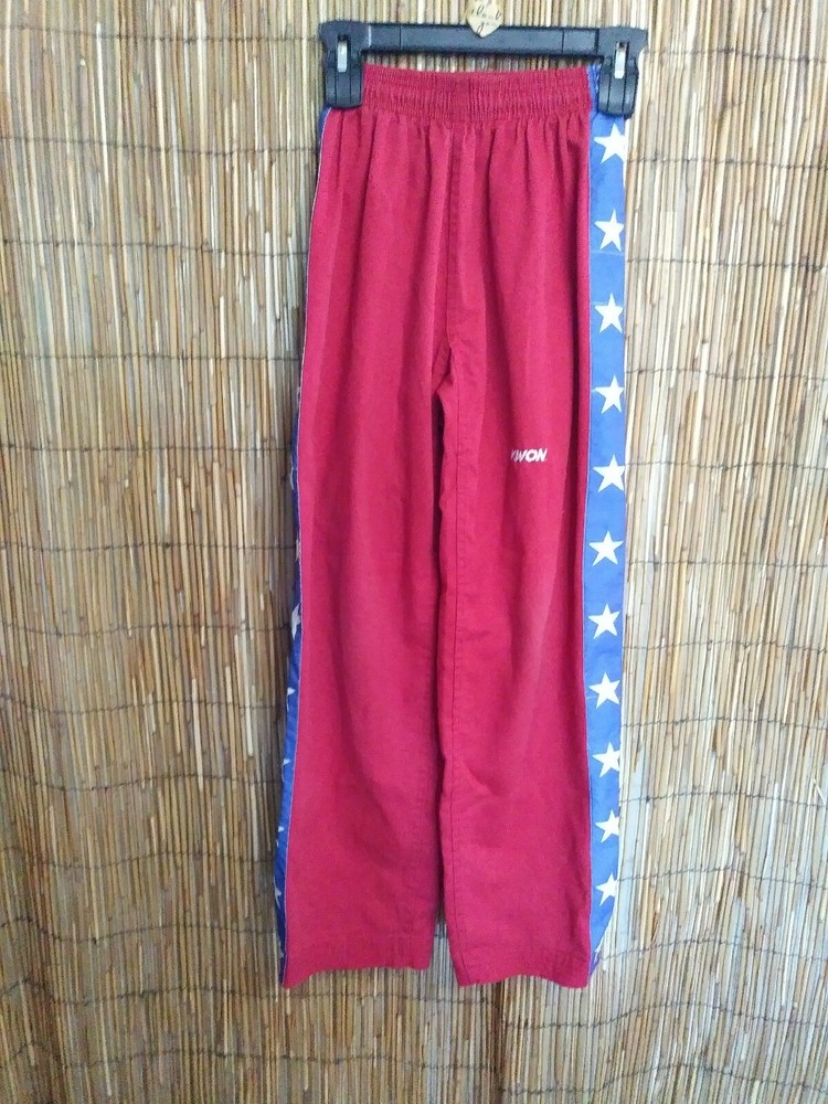Martial Arts Youth Pants Tae Kwon Do Kids 20″ waist, 27″ waist to hem