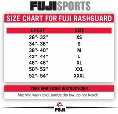 Fuji MMA BJJ Jiu Jitsu Long Sleeve LS Rashguard Rash Guard – Sakana Black/White