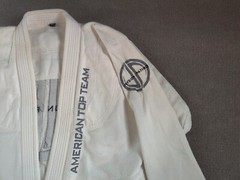 Brazilian Jiu Jitsu Muay Thai Gi Top Jacket Adult A3 White MMA BJJ *Read*