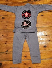 Shoyoroll Girls or Womens A0F White Gi BJJ Top and Bottom Pants Set Jiu-jitsu