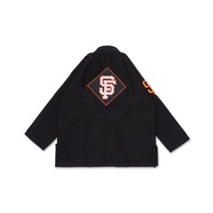 Albino and Preto A&P x ’47 MLB Giants Black 450 GSM Jiu Jitsu Uniform