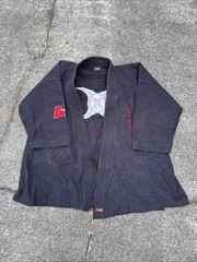 Gracie Barra Gi White BJJ Kimono Set GB1 Size Adult A3 + Revgear Pads + Duffle