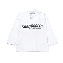Shoyoroll Batch 107 BJJ Gi V1 Umit Benan White/Maroon 450 GSM – Free Bag