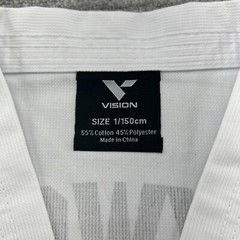 Vision Gi Top Size 1/150cm Youth Taekwondo High Performance Martial Arts Uniform