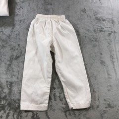 Gracie Jiu-Jitsu Official Kids Gi Set 00 White Jacket Pants BJJ Youth Gi Uniform