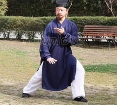 Wudang Taoist Suit Kung Fu Tai Chi Uniform Wushu Wing Chun Unisex Robe or Pants