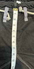 A4 YCH Black/Grey Brazilian Jiu Jitsu Uniform Apparel Kimono Pants 100% Cotton