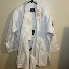 Gracie Academy Jiu Jitsu Official GI Weave MMA Uniform Set Kimono Pants 6/190
