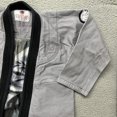 Custos Athletic Gi Set Adult A2 Gray Jiu Jitsu Ripstop MMA Grappling *No Belt