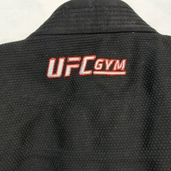 BJJ Jiu Jitsu Black Martial Arts Fight Gi UFC Gym Kids M-1 100% Cotton Jacket