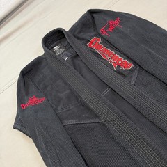 Gameness F3 Female Black Brazilian Jiu Jitsu BJJ MMA Gi Air Feather Women-5093