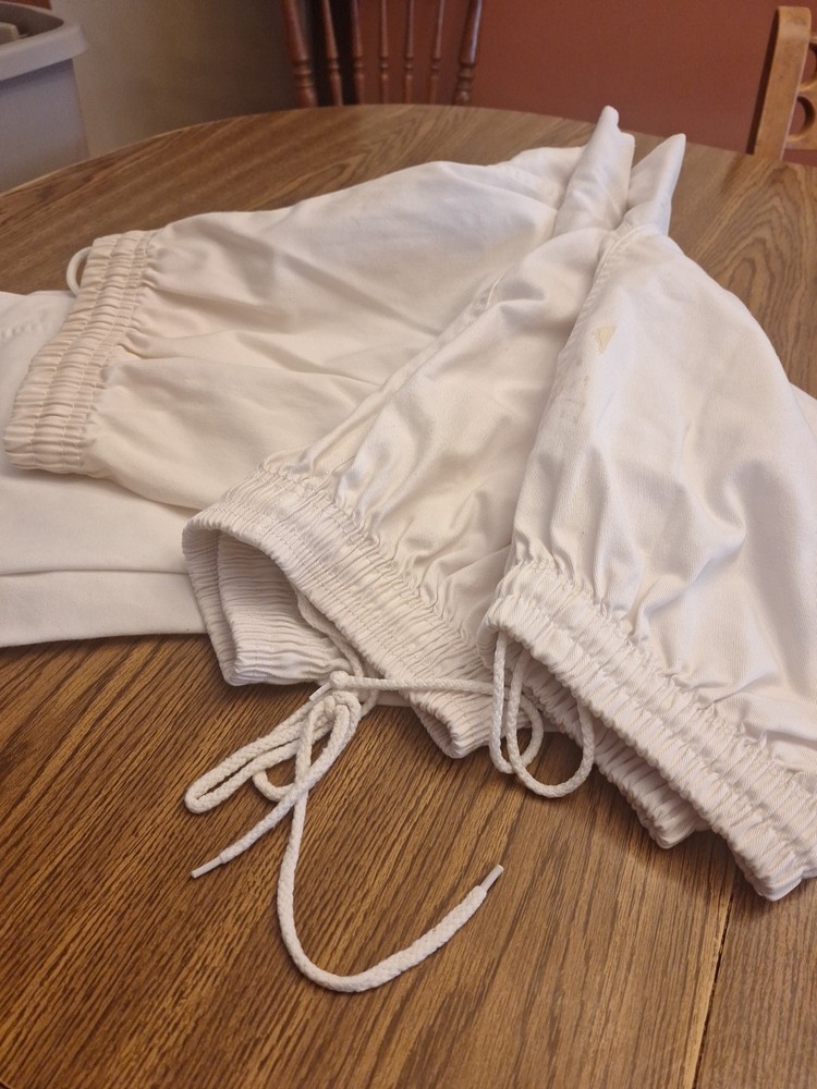 Set Of 3 Child Taekwondo Pants Size 5. Fair Condition