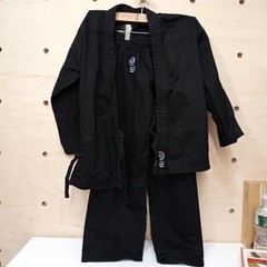 Pro Force Gladiator Karate Uniform Black Size 0. Elastic Waist