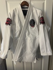 Brazilian Jiu Jitsu Gi/ Kimono Da Firma Kimono Co White Top Only Sz A 2L