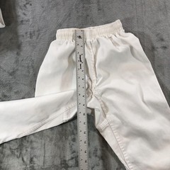 Gracie Jiu-Jitsu Official Kids Gi Set 00 White Jacket Pants BJJ Youth Gi Uniform