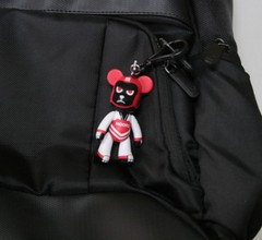 MOOTO Bears Keyring Action Figure Key Chain Martial Arts Accessory Key Holder