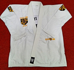 BJJ Gi WHITE Premium Quality Brazilian Jiu Jitsu Pearl Weave Used A1 Size