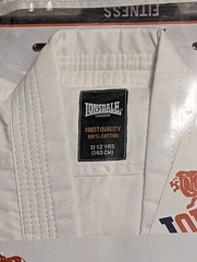 Lonsdale London 3 Piece Martial Arts Judo Suit White ages 11-12 Height 140cm