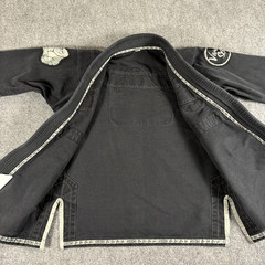 SBG Gi Jacket Kids C3 Black Kimono Brazilian Jiu-Jitsu Youth Cotton Blend