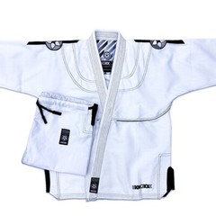 KNOXX Jiu Jitsu „RWTB Ultra” White/Black Gi Uniform Mens Adult Size A3