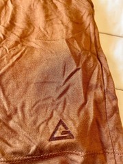 Gracie Barra BJJ Women’s Training Set Crop Tee & Shorts Burnt Orange Large