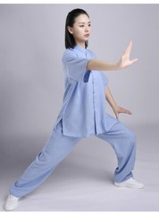Summer Tai Chi Clothes Martial Arts Clothing Wushu Uniform Kung Fu Dress 5 Color