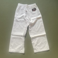 Karate Gi HSU Medium weight White 100% Cotton Size 000