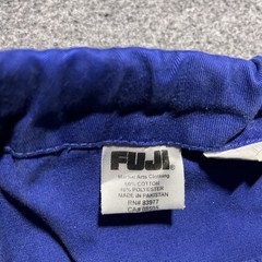 FUJI Kimono Gi Pants Youth Size 1 Blue BJJ Brazilian Jiu Jitsu Unisex