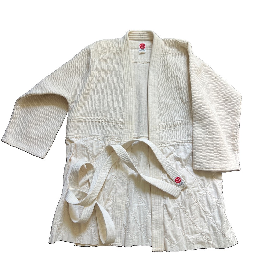 Vintage God Send 1970s Karate Judo Kung Fu Martial Arts Jacket Made In Taiwan