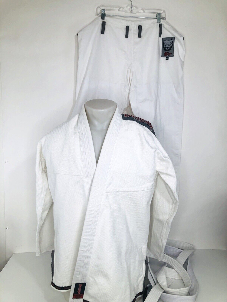GAMENESS AIR – Mens A2 – 5 Piece GI + PANTS + 3 Belts – Martial Arts