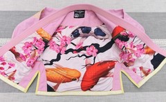 Fluory Pink Koi Fish BJJ Gi Jacket Only – Women’s F1/F2 (Fits Small/Medium)