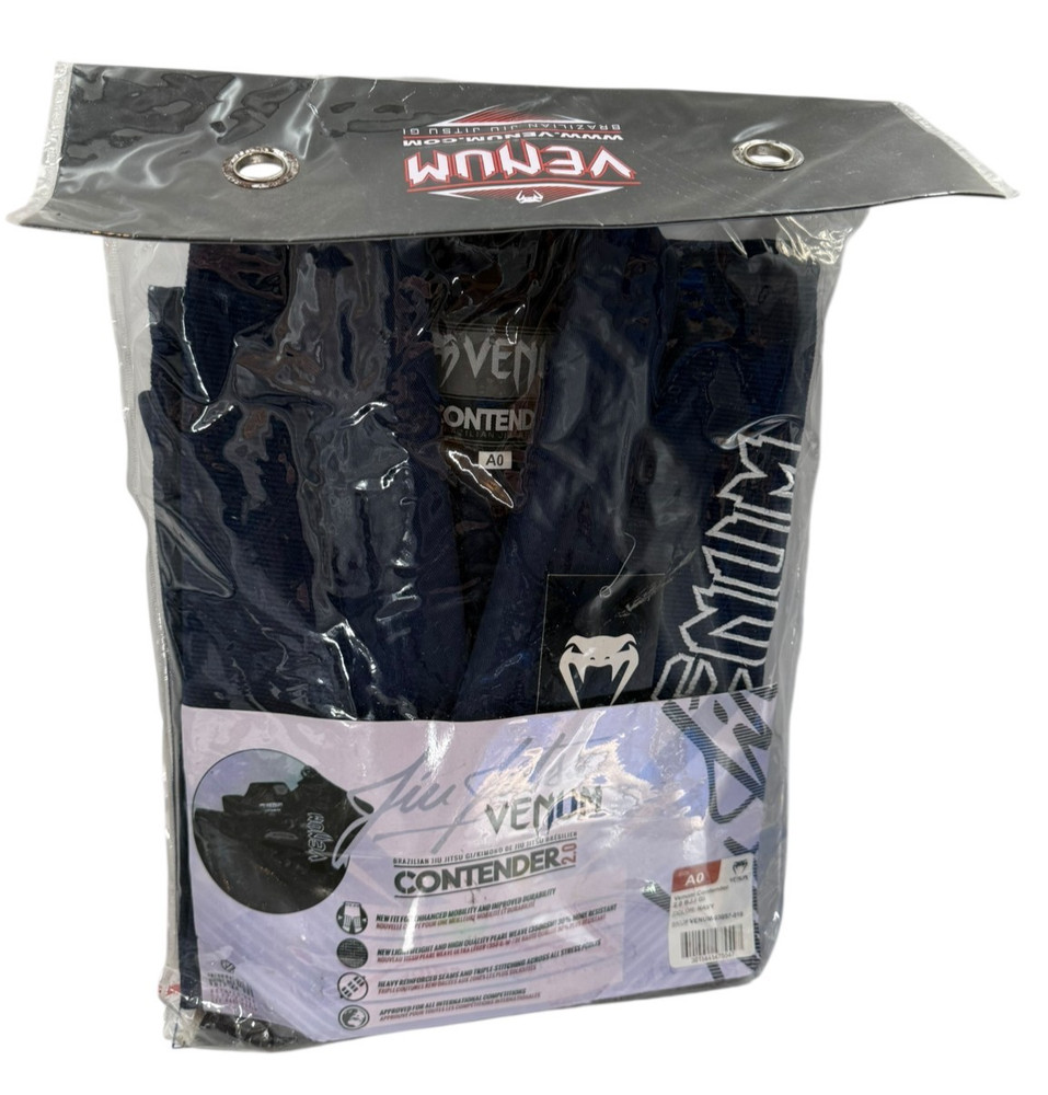 Venum Contender 2.0 Men’s Size A0 Navy Blue BJJ Gi NWT Sports Active Jiu Jitsu