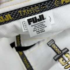 Fuji Tanto White Embroidered IBJJF Competition BJJ Kids Size C0 (7-8) NEW