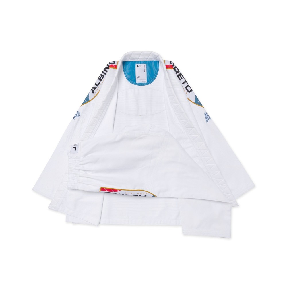 Best Selling Albino und Preto BRG Comp White BJJ Gi | Top Quality AP Kimono