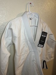 Elite Sports Brazilian Jiu-Jitsu (BJJ) Gi Jacket Only White Size C3 New W/ Tags