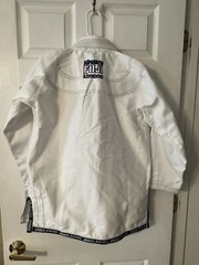 Kids Fuji Suparaito Kimono Gi White BJJ