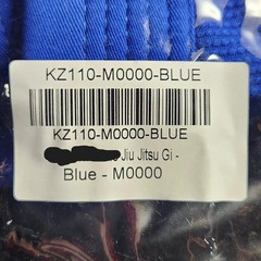 Jiu Jitsu Gi M0 M1 M2 M3 M4 M00 M000 M0000 Child Karate KZ110