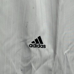 Adidas White Striped Taekwondo Martial Arts Pants Stretch Waist Men’s Size 200