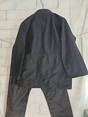 ProForce Gladiator 2-piece Karate Uniform GI #3 (5’6″/150lbs) Black 100% Cotton