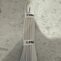 Fuji Kimono White Belt Size 1 Traditional High Quality Cotton Blend NEW