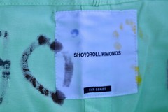 Camp High Collective x Shoyoroll Green Jiu Jitsu Gi Kimono Pants A1 Hand Colored