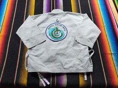Judo Gi White American Martial Arts Goju Shin-Ryu Jacket Only Kid Size 00