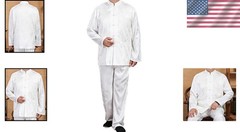 Unisex Kung Fu Training Uniform – Breathable Lightweight Fabric for Martial Arts