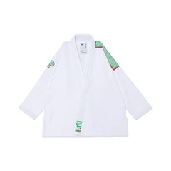 Albino Preto A&P 26 CDM GI BJJ Gi Navy JIU JITSU White Grappling Kimono Uniform