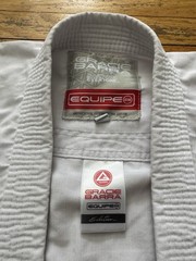 Gracie Barra Equipe Edition Size Y5 Gi Top Only