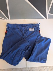 Vintage Koral Fight Co. BJJ Light Pants Blue Size A4
